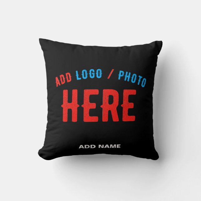 COUSSIN MODERNE ET MODERNE PERSONNALISABLE NOIR VÉRIFIÉ (Recto)