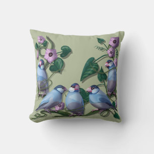 Coussin Moineaux de Java