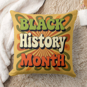 Coussin Mois de l'histoire des Noirs