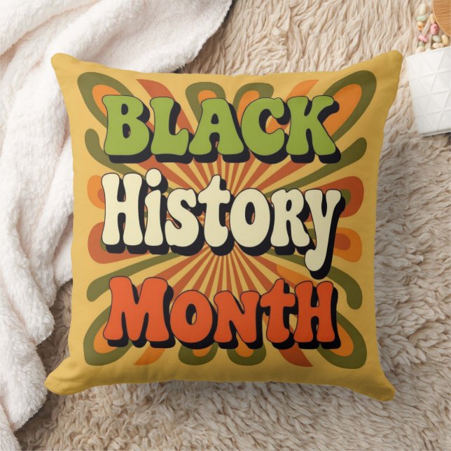 Coussin Mois de l'histoire des Noirs (Couverture)