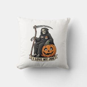 Coussin Moissonneur de l'amour Emploi Faucheuse Halloween 