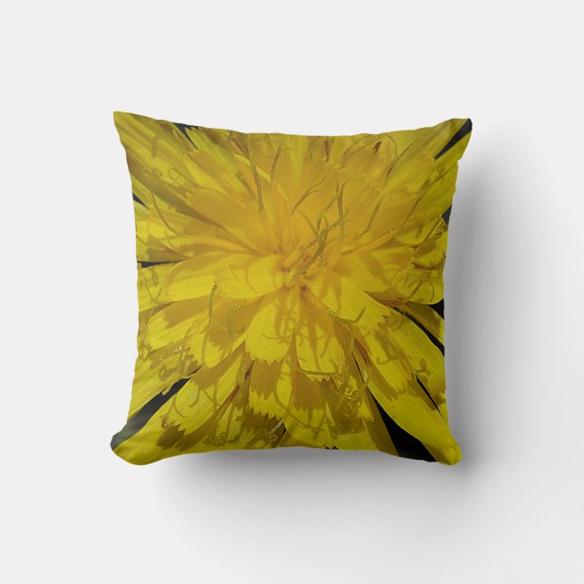 Coussin MoJo Dekokissen gelbe Blüte (Recto)