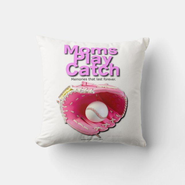 Coussin Moms Jouer Catch (Recto)
