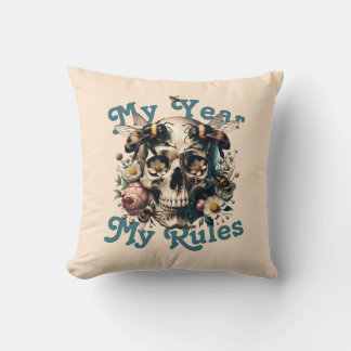 Coussin Mon année Mes règles Femme Power Xmas Personnalisé