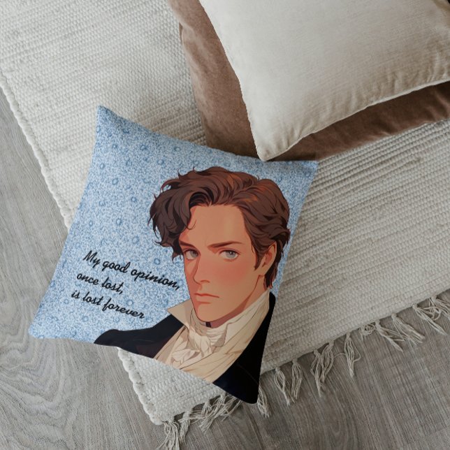 Coussin Mon bon avis, une fois perdu, est perdu à jamais D (Créateur téléchargé)