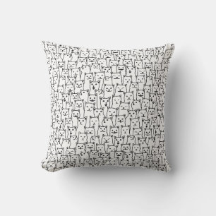 Coussin Mon chat avait raison à propos de votre motif de c