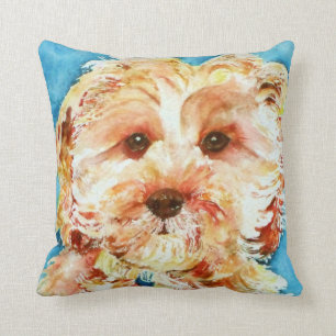 Coussin Mon chiot "Ollie" de cavapoo.
