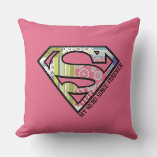 Coussin Mon héros depuis toujours