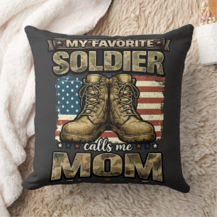 Coussin Mon soldat préféré m'appelle maman