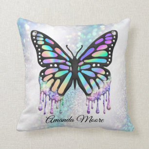 Coussin Monarque papillon HOLOGRAPH déverser l'oreiller