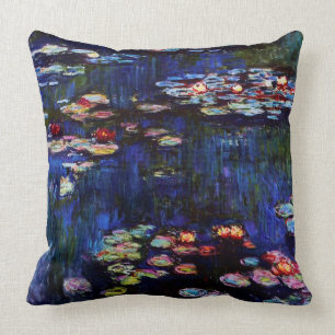 Coussin Monet-Eau-Lis de Claude