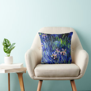 Coussin Monet - Irises