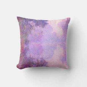 Coussin Monet - Matin brumeux sur la Seine