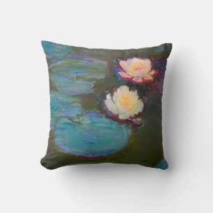 Coussin Monet Water Lys Pond Nénuphars Peinture