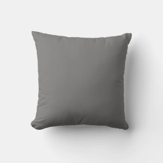 Coussin MONOGRAM argent massif gris gris personnalisé