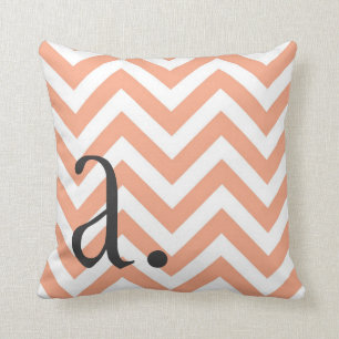 Coussin Monogram Chevron