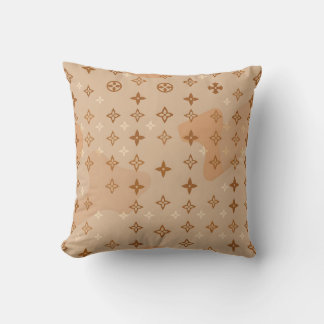 Coussin Monogramme Chic Élégant au Quotidien