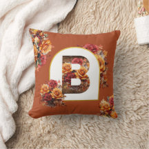 MONOGRAMME DÉCORATIVE ( TOUTE LETTRE ) Florale d'a