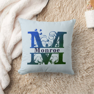 Coussin Monogramme fractionné personnalisable 'M'