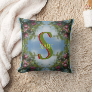 Coussin Monogramme personnalisé avec vos initiales et nom
