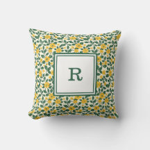 Monogramme Personnalisé - Élégante Florale Moderne