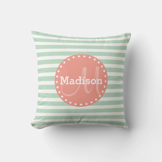 Coussin Monographie de corail (Recto)