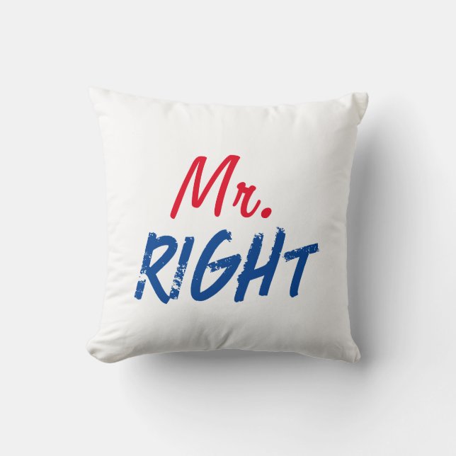 Coussin Monsieur Droite (Recto)