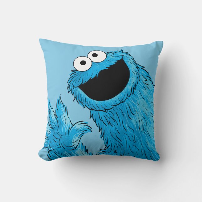 Coussin Monster à la fin de cette histoire | Cookie (Recto)