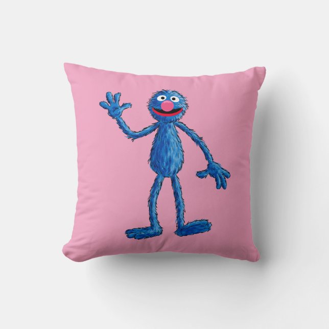 Coussin Monster à la fin de cette histoire | Grover (Recto)