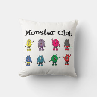 Coussin Monster Club Kids Cushion - Créatures Cuptives