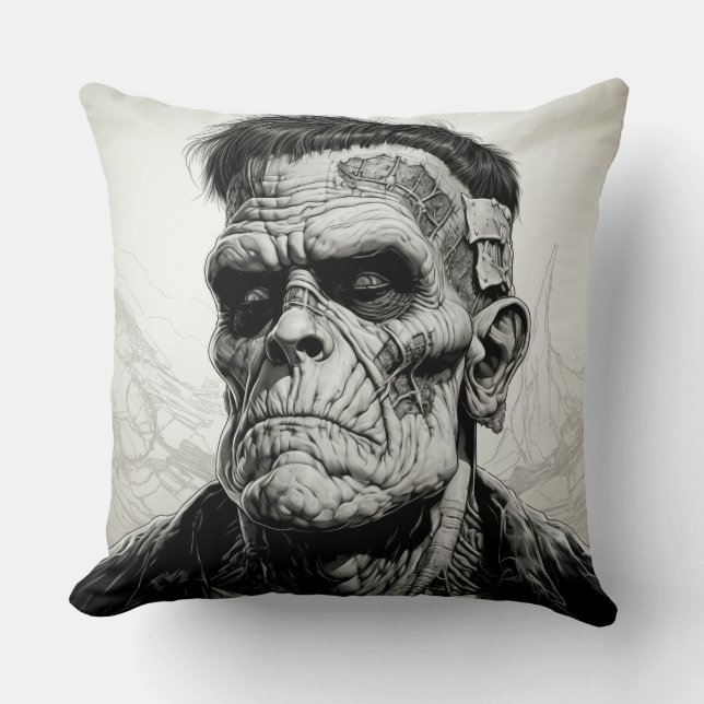 Coussin Monster Frankenstein (Recto)
