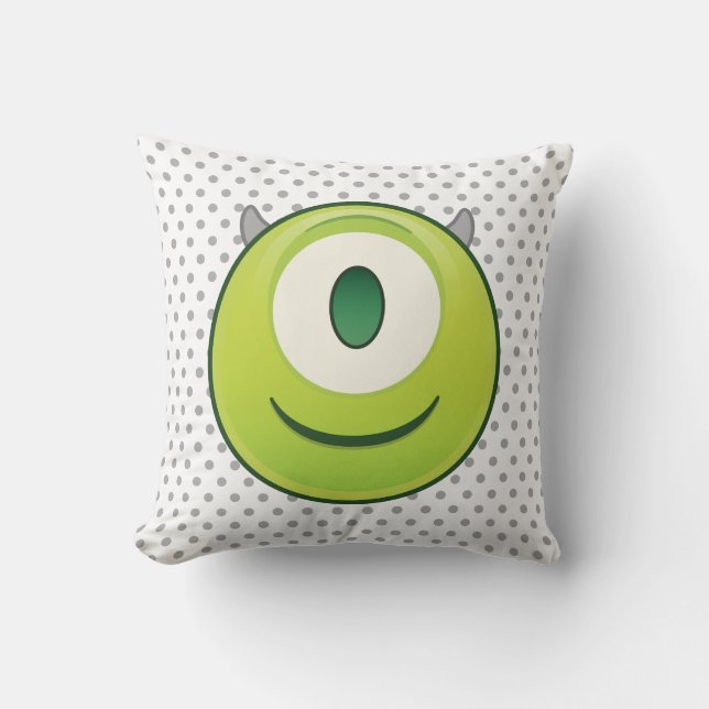 Coussin Monsters, Inc. | Mike Emoji (Recto)