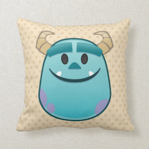 Coussin Monsters, Inc.   Sulley Emoji