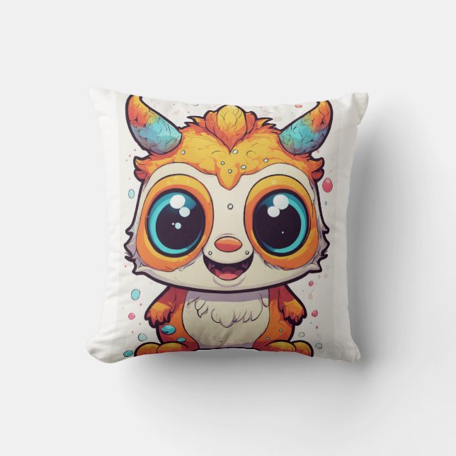 Coussin Monstre bébé (Recto)