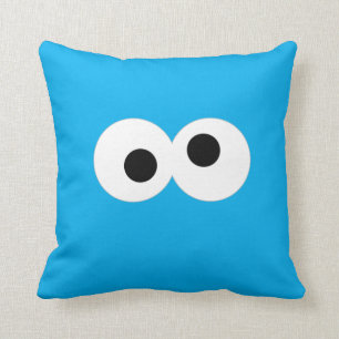 Coussin Monstre des cookies grand visage