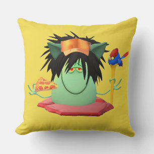 Coussin Monstre Pizza