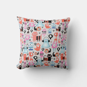 Coussin Monstres funky