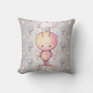 Coussin Monstres mignons et duveteux