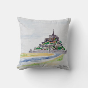 Coussin Mont Saint-Michel, Normandie, France
