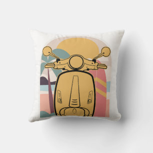 Coussin Montée en or au coucher du soleil
