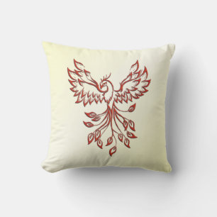 Coussin Montées rouges de Phoenix