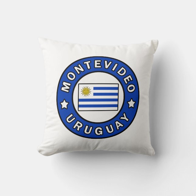 Coussin Montevideo Uruguay (Recto)