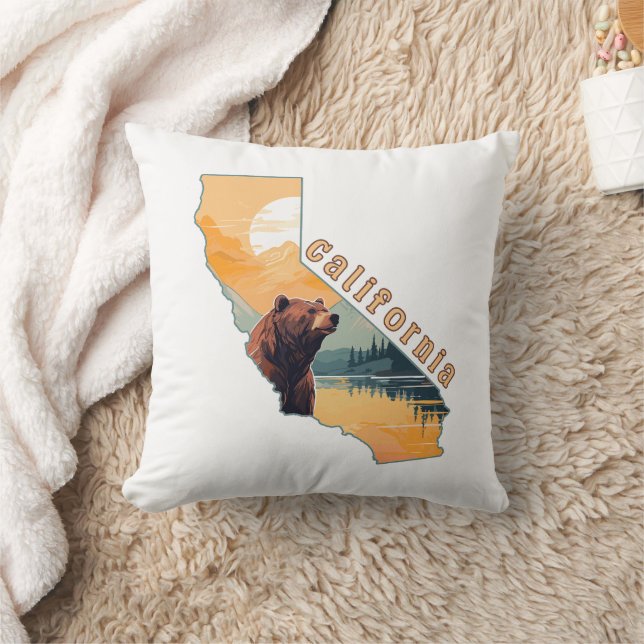 Coussin Monts Ours de Californie (Couverture)