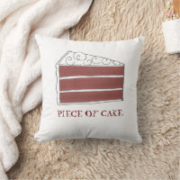 Morceau de gâteau Rouge Velvet Couche Alimentation