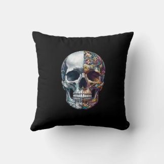 Coussin Morgull Skull Magic Happy