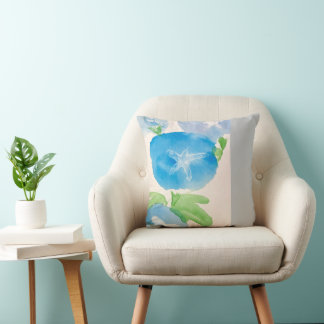 Coussin Morning glory flower