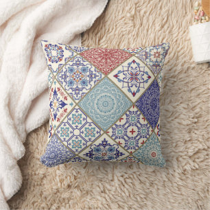 Coussin Mosaïque marocaine Vintage Motif classique