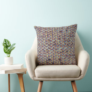 Coussin Mosaïque moderne motif géométrique abstrait 1290