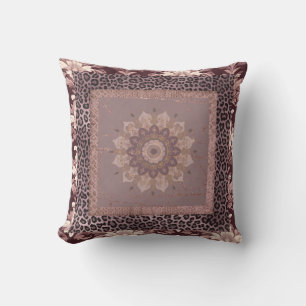 Coussin Mosquée mousse rose mocha