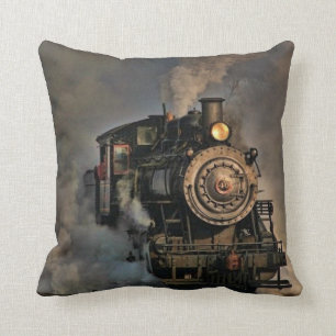 Coussin Moteur de train à vapeur classique